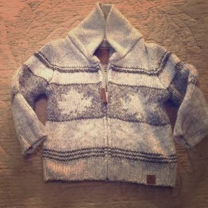 SALE! Cozy Canada sweater - wool blend - 12-18m